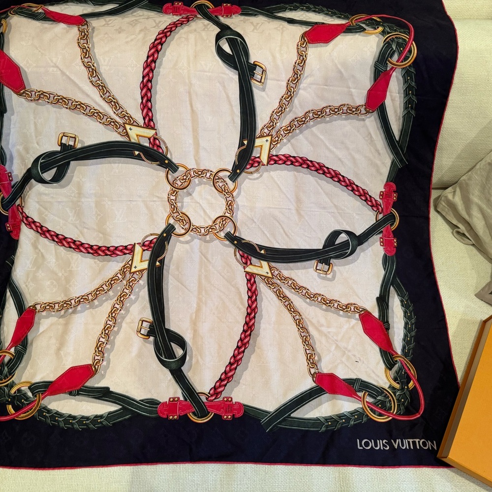 Louis Vuitton large scarf/shawl
